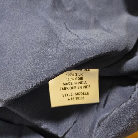 New Joie Navy Blue Sheath Dress Small Silk Polka Dot - Picture 5 of 7